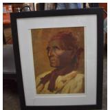 Framed Charles Francis,Nai-U-Chi : Chief Of The