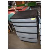 Sterilite Five Bin Storage Cabinet