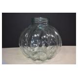 Large Italian Pumpkin Shaped Glass Jar