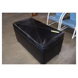 Faux Leather Storage Chest