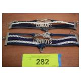 Two Dallas Cowboy Bracelets