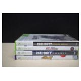 Four XBOX 360 Games -Call Of Duty Advanced Warfare