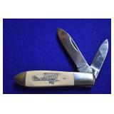 1987 Ka-Bar Collectors Club Red Baron Scrimshaw