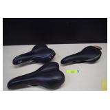Three Bicycle Seats