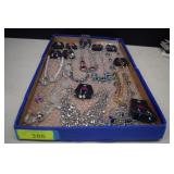 Tray Of Ten New Necklace & Earring Sets-Tray Not
