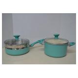 GreenPan Skillet & Pot W/ Steamer Insert