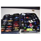 Hot Wheels Carrier w/83 Die Cast Cars
