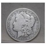 1900-O Morgan Silver Dollar