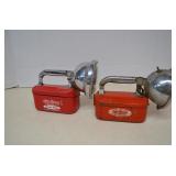 Vintage Teledyne Big Beam Handled Lanterns