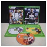 Five XBOX ONE Games -3 Are Not In Original Cases-