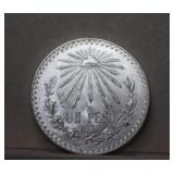 1938 Silver Peso - Flashy BU  .720Fine/ ASW .03857