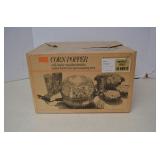 Vintage Harvest Gold Corn Popper W/ Box