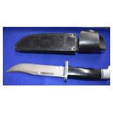 Buck 119 Hunting Knife With Leather Sheath
