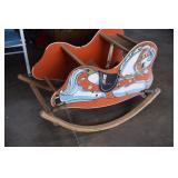 Vintage Toddler Rocking Horse