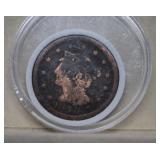 1848 Braided Hair Large Cent