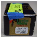 Opened Box 47ct Nosler Ballistic Tip Ammo 30/165