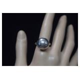 Rattle Ring    Marked Mexico  Sz 8.75  10.54g