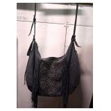 Delila Leather BoHo Bag