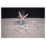 Glass Candle and 'Real' Dried Star Fish