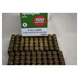 100 Rounds Of 9mm Luger Ammo