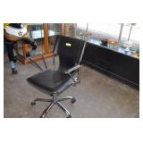 Rolling Faux Leather Office Chair