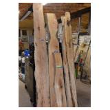Five Long Oak Planks