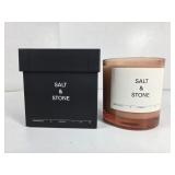 NEW Salt & Stone Grapefruit & Hinoki Candle 8.50z
