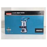 NIB Makita 1-1/4' HP Compact Router RT070C1