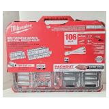 GUC Milwaukee 106PCS Metric&SAE Ratchet/Socket Set