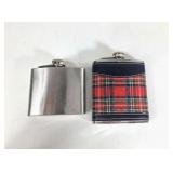 GUC Stainless Alcohol Flasks 5oz/7oz (2pcs)