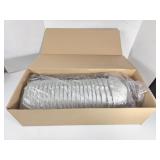 NEW Nu-Fit Bright White Active Lifestyle Hats 22PC