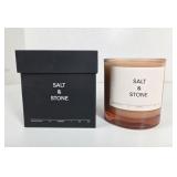 NEW Salt&Stone Saffron and Cedar Candle 8.5oz