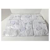 NEW Petite Plume White Flannel Robes (3/4) (6pcs)