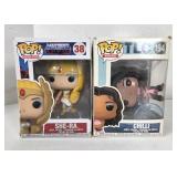 NEW Funko Pop! MOTU She-Ra & TLC Chilli Figures