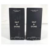 NEW Salt&Stone Black Rose&Oud Deodorant (75G 2pcs)