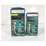 NEW Robax acet Extra Strength 70 & 40 Caplets 2PKS