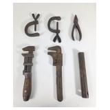 ANTIQUE Hand Tools RARE Collectibles (6pcs)