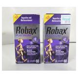 NEW Robax Platinum 60 Caplets - Sealed (2pks)