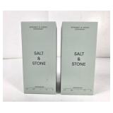 NEW Salt&Stone B&H Deodorant 75G 2pks