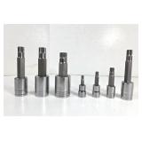 GUC Snap-On Torx 1/2' Metric Socket Set (7PCS)