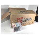 NEW Jumbo Chalk Buckets, Rainbow Colours (20pks)