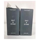 NEW Salt&Stone E & C Deodorants (75G 2pks)
