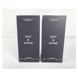 NEW Salt&Stone BlackRose&Oud Deodorant 75g 2PKs
