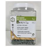 NEW HB Deck Screws 8 x 2 1/2'/ PO (350pcs)