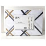 NEW Alif Households Royal Grey Bedsheets (Double)
