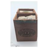 Cigar Box w/View Master Reels