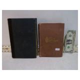 2 ANTIQUE DANISH BOOKS