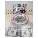 VINT SAN FRANCISCO ASH TRAY & POSTCARD