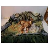 **DEER THROW BLANKET