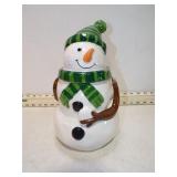 **SNOWMAN COOKIE JAR